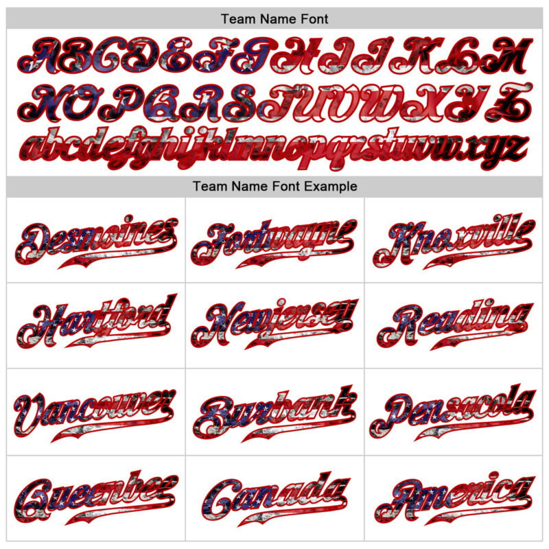 Custom White Red-Royal 3D American Flag Authentic Baseball Jersey - Image 4